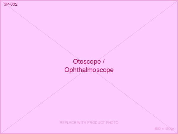 Otoscope / Ophthalmoscope Set