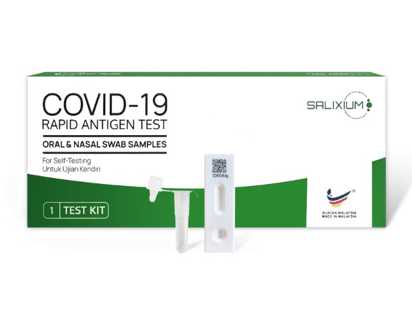 SALIXIUM COVID-19 Rapid Antigen Test (Oral & Nasal Swab)
